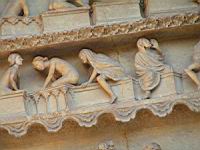 Reims - Cathedrale - Porche nord, Portail du Jugement Dernier (10)